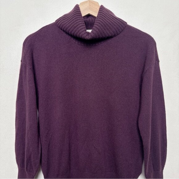 Madewell Womens Xsmall Responsible Cashmere Turtle Neck Sweater - Picture 3 of 13